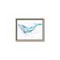 Picture of Blue Whale Friend  _GroupedProduct_Rectangle_Landscape_Mini_ _GroupedProduct_Rectangle_Landscape_Canvas_Framed_