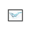Picture of Blue Whale Friend  _GroupedProduct_Rectangle_Landscape_Mini_ _GroupedProduct_Rectangle_Landscape_Canvas_Framed_