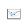 Picture of Blue Whale Friend  _GroupedProduct_Rectangle_Landscape_Mini_ _GroupedProduct_Rectangle_Landscape_Canvas_Framed_