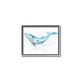 Picture of Blue Whale Friend  _GroupedProduct_Rectangle_Landscape_Mini_ _GroupedProduct_Rectangle_Landscape_Canvas_Framed_