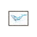 Picture of Blue Whale Friend  _GroupedProduct_Rectangle_Landscape_Mini_ _GroupedProduct_Rectangle_Landscape_Canvas_Framed_