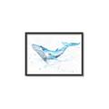 Picture of Blue Whale Friend  _GroupedProduct_Rectangle_Landscape_Mini_ _GroupedProduct_Rectangle_Landscape_Canvas_Framed_