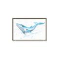 Picture of Blue Whale Friend  _GroupedProduct_Rectangle_Landscape_Mini_ _GroupedProduct_Rectangle_Landscape_Canvas_Framed_