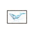 Picture of Blue Whale Friend  _GroupedProduct_Rectangle_Landscape_Mini_ _GroupedProduct_Rectangle_Landscape_Canvas_Framed_