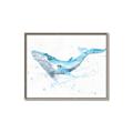 Picture of Blue Whale Friend  _GroupedProduct_Rectangle_Landscape_Mini_ _GroupedProduct_Rectangle_Landscape_Canvas_Framed_