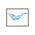 Picture of Blue Whale Friend  _GroupedProduct_Rectangle_Landscape_Mini_ _GroupedProduct_Rectangle_Landscape_Canvas_Framed_