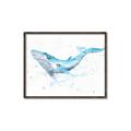Picture of Blue Whale Friend  _GroupedProduct_Rectangle_Landscape_Mini_ _GroupedProduct_Rectangle_Landscape_Canvas_Framed_