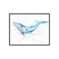 Picture of Blue Whale Friend  _GroupedProduct_Rectangle_Landscape_Mini_ _GroupedProduct_Rectangle_Landscape_Canvas_Framed_