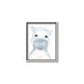 Picture of Halle Hippo _GroupedProduct_Rectangle_Portrait_Mini_ _GroupedProduct_Rectangle_Portrait_Canvas_Framed_