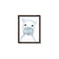 Picture of Halle Hippo _GroupedProduct_Rectangle_Portrait_Mini_ _GroupedProduct_Rectangle_Portrait_Canvas_Framed_