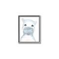Picture of Halle Hippo _GroupedProduct_Rectangle_Portrait_Mini_ _GroupedProduct_Rectangle_Portrait_Canvas_Framed_