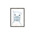 Picture of Halle Hippo _GroupedProduct_Rectangle_Portrait_Mini_ _GroupedProduct_Rectangle_Portrait_Canvas_Framed_