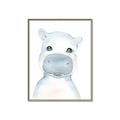 Picture of Halle Hippo _GroupedProduct_Rectangle_Portrait_Mini_ _GroupedProduct_Rectangle_Portrait_Canvas_Framed_