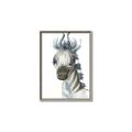 Picture of Nursery Zebra _GroupedProduct_Rectangle_Portrait_Mini_ _GroupedProduct_Rectangle_Portrait_Canvas_Framed_