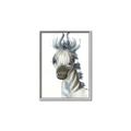 Picture of Nursery Zebra _GroupedProduct_Rectangle_Portrait_Mini_ _GroupedProduct_Rectangle_Portrait_Canvas_Framed_