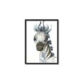Picture of Nursery Zebra _GroupedProduct_Rectangle_Portrait_Mini_ _GroupedProduct_Rectangle_Portrait_Canvas_Framed_
