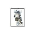 Picture of Nursery Zebra _GroupedProduct_Rectangle_Portrait_Mini_ _GroupedProduct_Rectangle_Portrait_Canvas_Framed_