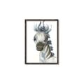 Picture of Nursery Zebra _GroupedProduct_Rectangle_Portrait_Mini_ _GroupedProduct_Rectangle_Portrait_Canvas_Framed_