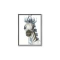 Picture of Nursery Zebra _GroupedProduct_Rectangle_Portrait_Mini_ _GroupedProduct_Rectangle_Portrait_Canvas_Framed_
