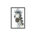 Picture of Nursery Zebra _GroupedProduct_Rectangle_Portrait_Mini_ _GroupedProduct_Rectangle_Portrait_Canvas_Framed_