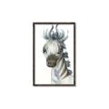 Picture of Nursery Zebra _GroupedProduct_Rectangle_Portrait_Mini_ _GroupedProduct_Rectangle_Portrait_Canvas_Framed_