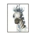 Picture of Nursery Zebra _GroupedProduct_Rectangle_Portrait_Mini_ _GroupedProduct_Rectangle_Portrait_Canvas_Framed_