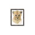 Picture of Lexie Lion _GroupedProduct_Rectangle_Portrait_Mini_ _GroupedProduct_Rectangle_Portrait_Canvas_Framed_
