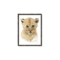 Picture of Lexie Lion _GroupedProduct_Rectangle_Portrait_Mini_ _GroupedProduct_Rectangle_Portrait_Canvas_Framed_