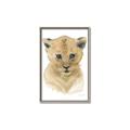 Picture of Lexie Lion _GroupedProduct_Rectangle_Portrait_Mini_ _GroupedProduct_Rectangle_Portrait_Canvas_Framed_
