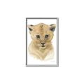 Picture of Lexie Lion _GroupedProduct_Rectangle_Portrait_Mini_ _GroupedProduct_Rectangle_Portrait_Canvas_Framed_
