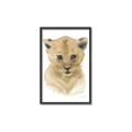 Picture of Lexie Lion _GroupedProduct_Rectangle_Portrait_Mini_ _GroupedProduct_Rectangle_Portrait_Canvas_Framed_