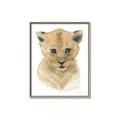 Picture of Lexie Lion _GroupedProduct_Rectangle_Portrait_Mini_ _GroupedProduct_Rectangle_Portrait_Canvas_Framed_