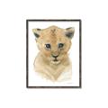 Picture of Lexie Lion _GroupedProduct_Rectangle_Portrait_Mini_ _GroupedProduct_Rectangle_Portrait_Canvas_Framed_