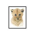 Picture of Lexie Lion _GroupedProduct_Rectangle_Portrait_Mini_ _GroupedProduct_Rectangle_Portrait_Canvas_Framed_