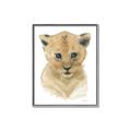 Picture of Lexie Lion _GroupedProduct_Rectangle_Portrait_Mini_ _GroupedProduct_Rectangle_Portrait_Canvas_Framed_