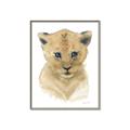 Picture of Lexie Lion _GroupedProduct_Rectangle_Portrait_Mini_ _GroupedProduct_Rectangle_Portrait_Canvas_Framed_