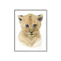 Picture of Lexie Lion _GroupedProduct_Rectangle_Portrait_Mini_ _GroupedProduct_Rectangle_Portrait_Canvas_Framed_