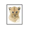 Picture of Lexie Lion _GroupedProduct_Rectangle_Portrait_Mini_ _GroupedProduct_Rectangle_Portrait_Canvas_Framed_
