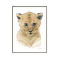 Picture of Lexie Lion _GroupedProduct_Rectangle_Portrait_Mini_ _GroupedProduct_Rectangle_Portrait_Canvas_Framed_