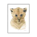 Picture of Lexie Lion _GroupedProduct_Rectangle_Portrait_Mini_ _GroupedProduct_Rectangle_Portrait_Canvas_Framed_