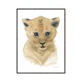 Picture of Lexie Lion _GroupedProduct_Rectangle_Portrait_Mini_ _GroupedProduct_Rectangle_Portrait_Canvas_Framed_