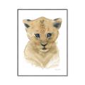 Picture of Lexie Lion _GroupedProduct_Rectangle_Portrait_Mini_ _GroupedProduct_Rectangle_Portrait_Canvas_Framed_