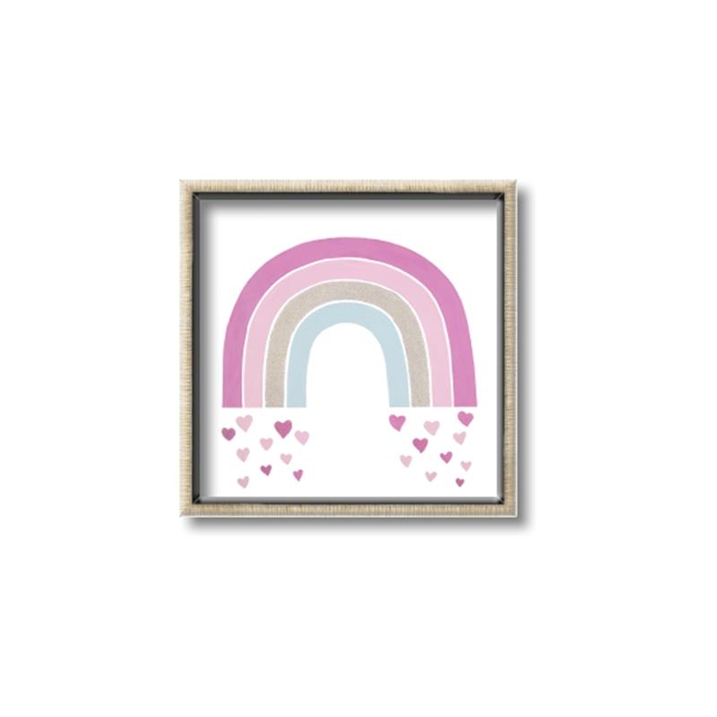 Picture of Heart Rainbow I  _GroupedProduct_Square_Mini_ _GroupedProduct_Square_Canvas_Framed_