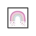 Picture of Heart Rainbow I  _GroupedProduct_Square_Mini_ _GroupedProduct_Square_Canvas_Framed_