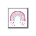 Picture of Heart Rainbow I  _GroupedProduct_Square_Mini_ _GroupedProduct_Square_Canvas_Framed_