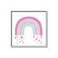 Picture of Heart Rainbow I  _GroupedProduct_Square_Mini_ _GroupedProduct_Square_Canvas_Framed_