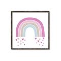 Picture of Heart Rainbow I  _GroupedProduct_Square_Mini_ _GroupedProduct_Square_Canvas_Framed_