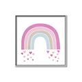 Picture of Heart Rainbow I  _GroupedProduct_Square_Mini_ _GroupedProduct_Square_Canvas_Framed_