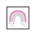Picture of Heart Rainbow I  _GroupedProduct_Square_Mini_ _GroupedProduct_Square_Canvas_Framed_