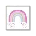 Picture of Heart Rainbow I  _GroupedProduct_Square_Mini_ _GroupedProduct_Square_Canvas_Framed_